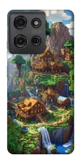 Чохол на Motorola Moto G75 Minecraft universe фото 1 з 1