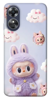 Чохол на Oppo A17 Labubu & clouds фото 1 з 1