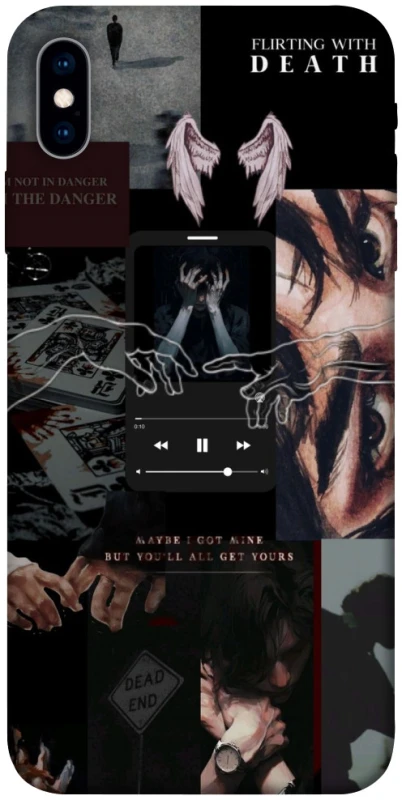 Чехол на Apple iPhone X (5.8") Flirt collage фото 1 из 1