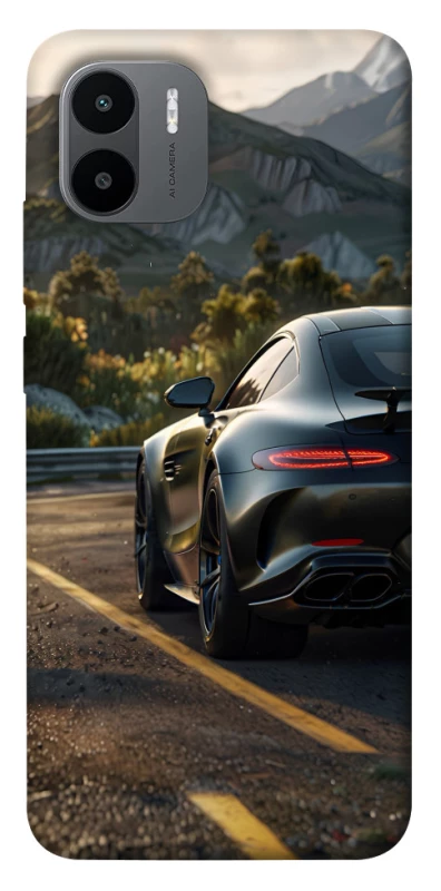 Чохол на Xiaomi Redmi A1 / A2 Car in the mountains фото 1 з 1