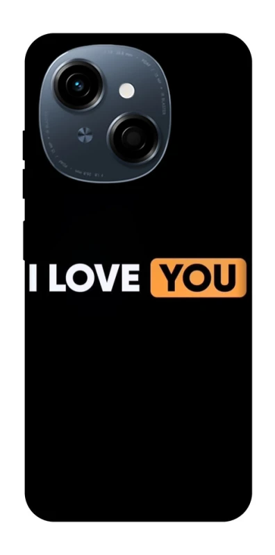 Чохол на TECNO Spark Go 1 Love aesthetic ver.6 фото 1 з 1