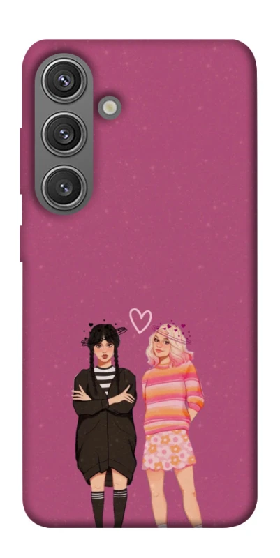 Чохол на Samsung Galaxy S24 Raven & Rainbow Wednesday фото 1 з 1