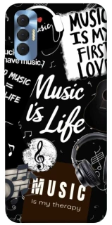 Чехол на TECNO Spark 8P Music is Life фото 1 из 1