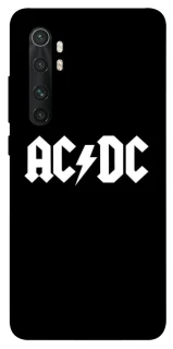 Чохол на Xiaomi Mi Note 10 Lite AC/DC logo фото 1 з 1