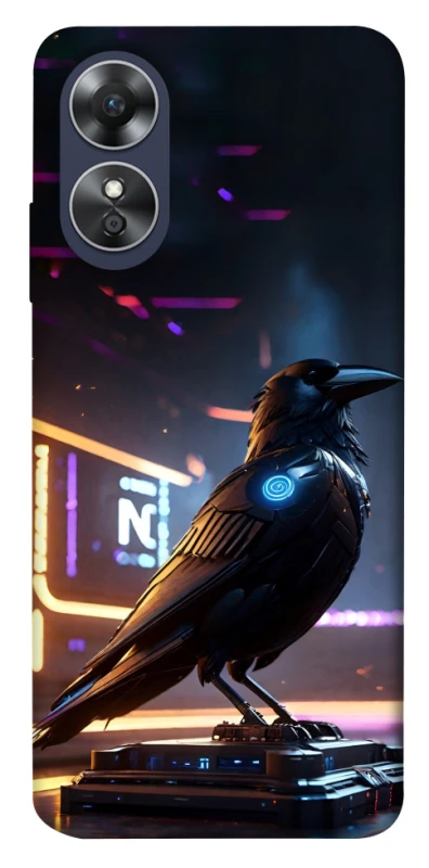Чохол на Oppo A17 Cyber Raven фото 1 з 1