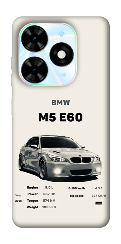 Чехол на TECNO Spark Go 2024 BMW M5 E60 фото 1 из 1