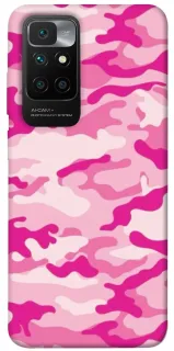 Чехол на Xiaomi Redmi 10 camouflage pink фото 1 из 1