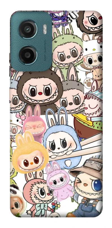 Чохол на Motorola Moto G06 All Labubus фото 1 з 1