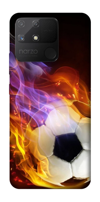 Чехол на Realme Narzo 50A Football Abstract фото 1 из 1