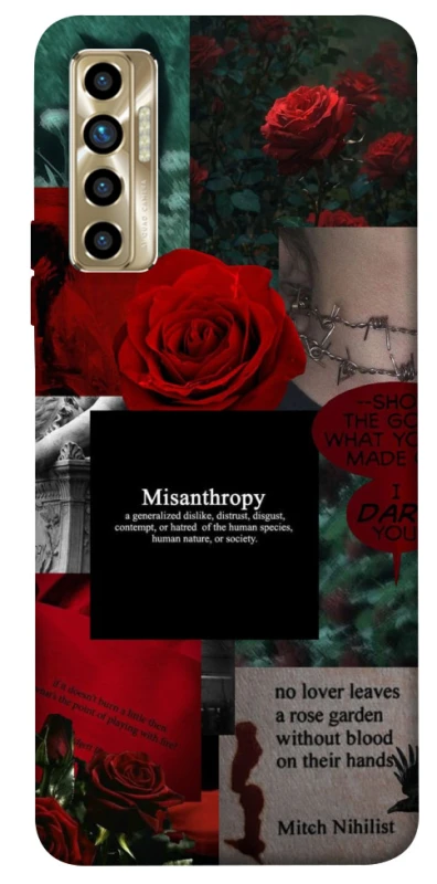 Чехол на TECNO Camon 17P Misanthropy фото 1 из 1