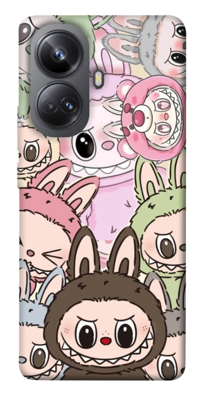 Чехол на Realme 10 Pro+ All Labubu 3 фото 1 из 1