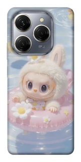 Чохол на TECNO Spark 20 Pro Labubu swimming фото 1 з 1