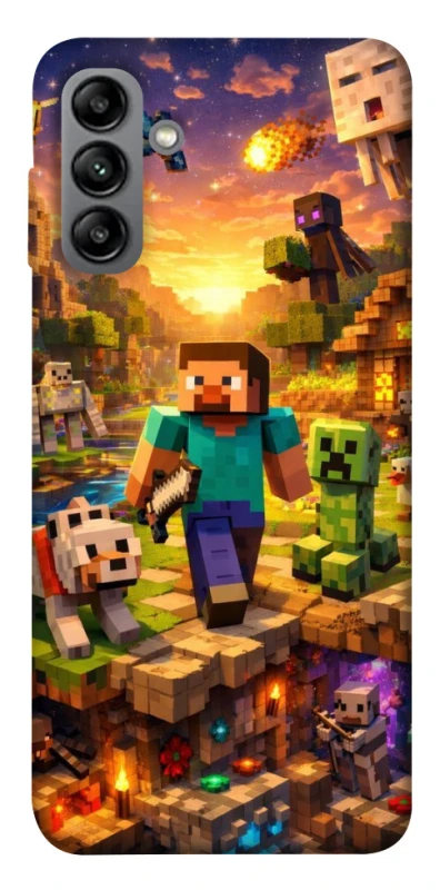 Чохол на Samsung Galaxy A04s Minecraft v6 фото 1 з 1