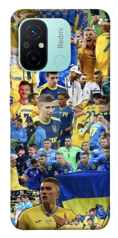 Чохол на Xiaomi Redmi 12C / Poco C55 UA-Football ver.6 фото 1 з 1