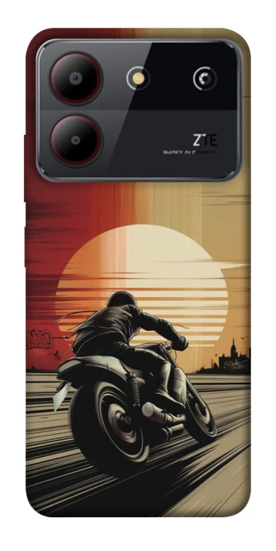 Чехол на ZTE Blade A54 4G Motorcycle фото 1 из 1