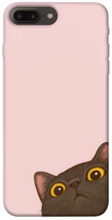 Чохол на Apple iPhone 7 plus / 8 plus Peeping cat фото 1 з 1