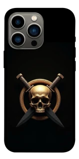 Чохол на Apple iPhone 13 Pro (6.1") Golden Skull фото 1 з 1
