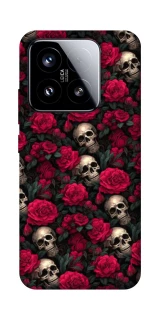 Чехол на Xiaomi 15 Черепа и розы фото 1 из 1
