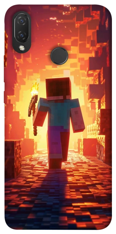 Чохол на Huawei P Smart+ (nova 3i) Minecraft adventure фото 1 з 1