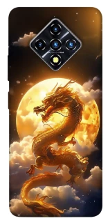 Чехол на Infinix Zero 8 Golden Dragon фото 1 из 1