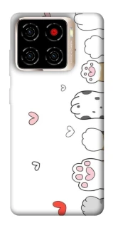 Чехол на ZTE Blade A56 Paws фото 1 из 1