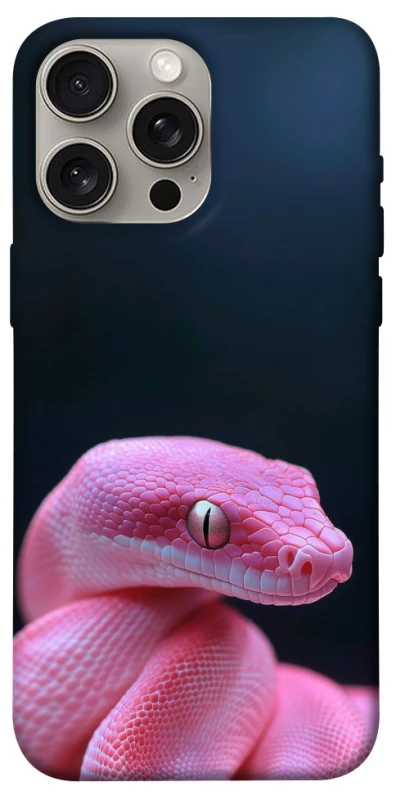 Чехол на Apple iPhone 15 Pro Max (6.7") Розовая Змея фото 1 из 1
