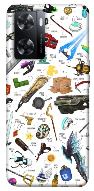 Чехол на Oppo A57s Equipment ver.2 фото 1 из 1