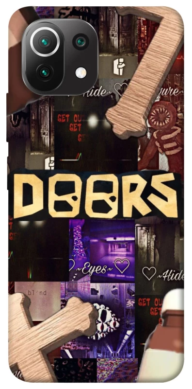 Чохол на Xiaomi Mi 11 Lite Roblox doors dark mode фото 1 з 1