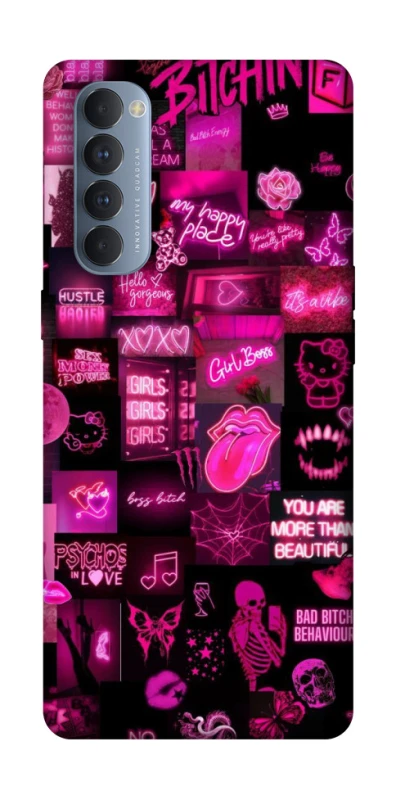 Чехол на Oppo Reno 4 Pro Hot collage ver.8 фото 1 из 1