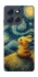 Чохол на Motorola Moto G86 Pikachu and Van Gogh фото 1 з 1