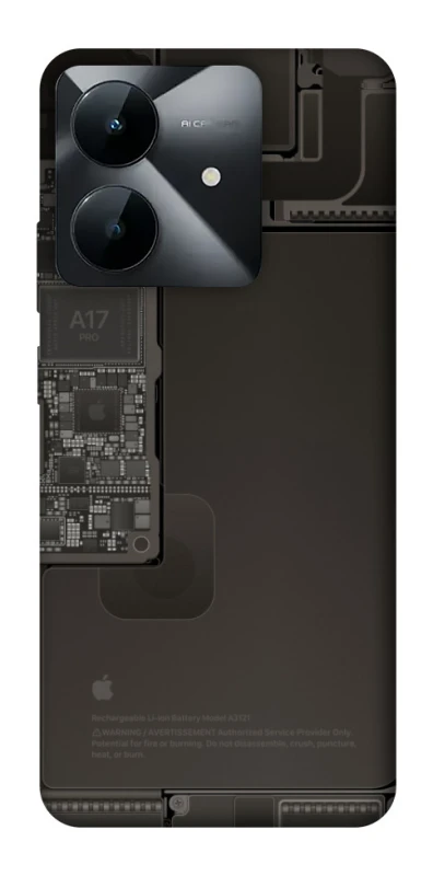 Чохол на Realme Note 60x iPhone 17 фото 1 з 1