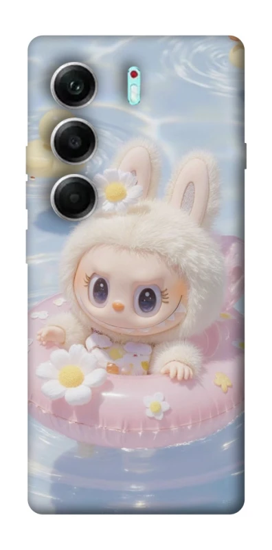 Чохол на Tecno Camon 40 Pro 5G Labubu swimming фото 1 з 1