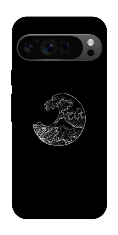 Чохол на Google Pixel 9 Pro Black tsunami фото 1 Чохол на Google Pixel 9 Pro Black tsunami фото 1 з 1