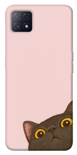 Чохол на Oppo A72 5G / A73 5G Peeping cat фото 1 з 1