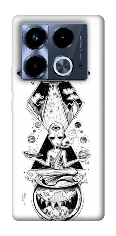 Чехол на Infinix Note 40 4G Tattoo ver.4 фото 1 из 1