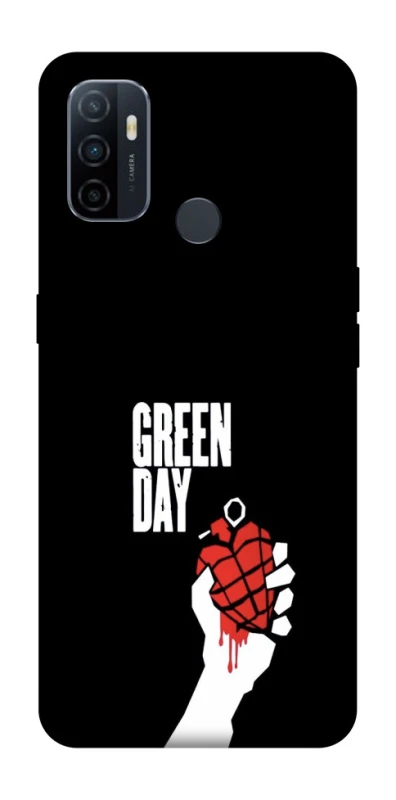 Чехол на Oppo A53 / A32 / A33 Green Day logo фото 1 Чехол на Oppo A53 / A32 / A33 Green Day logo фото 1 из 1