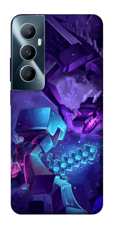 Чохол на Realme C65 4G Minecraft dragon фото 1 з 1