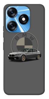 Чехол на TECNO Spark 10 BMW grey v2 фото 1 из 1