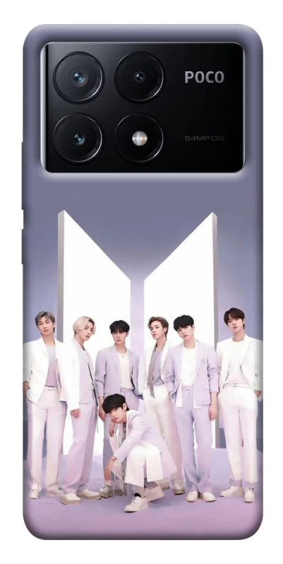 Чехол на Xiaomi Poco X6 BTS v4 фото 1 из 1