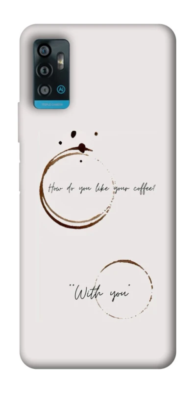Чохол на ZTE Blade A71 Coffee with you фото 1 з 1
