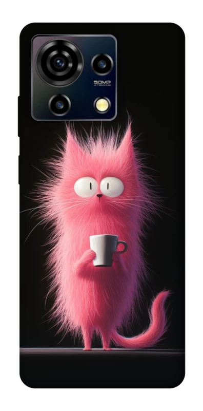 Чохол на ZTE Blade V50 Vita Рожеве кошеня фото 1 з 1