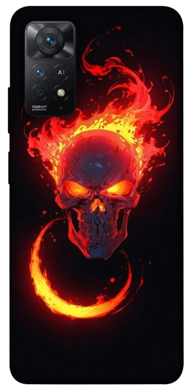 Чохол на Xiaomi Redmi Note 12 Pro 4G Blood Skull фото 1 з 1