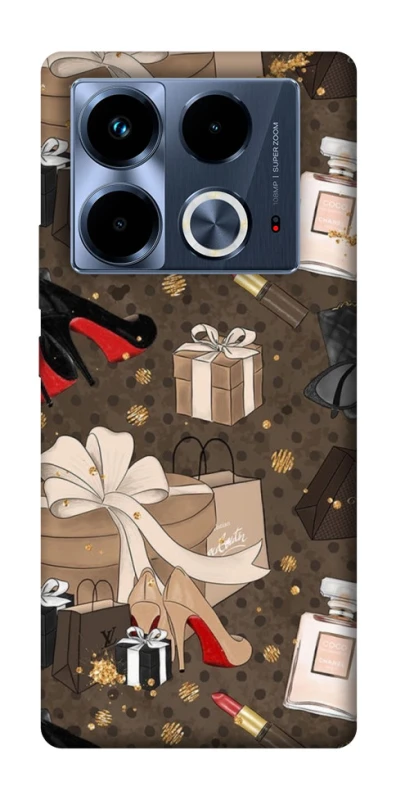 Чохол на Infinix Note 40 4G Fashion collage ver.1 фото 1 з 1