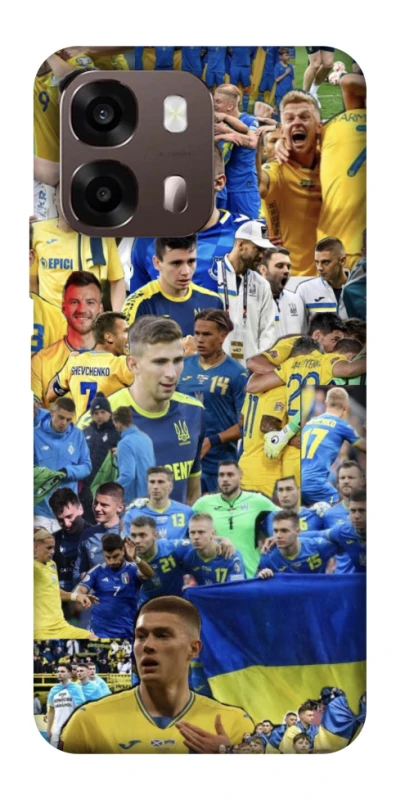 Чохол на Oppo A6 UA-Football ver.6 фото 1 з 2
