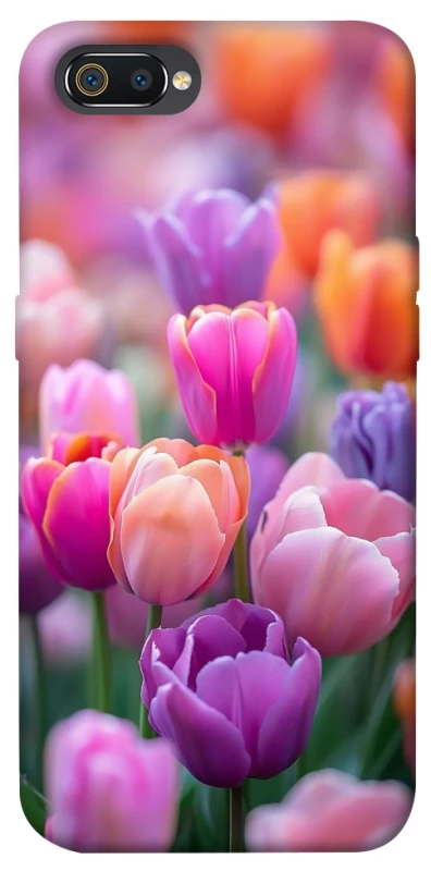 Чехол на Realme C2 Поле тюльпанов фото 1 из 1
