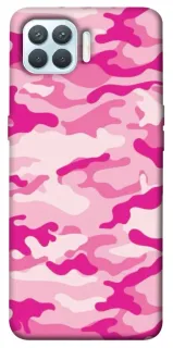 Чехол на Oppo F17 Pro camouflage pink фото 1 из 1