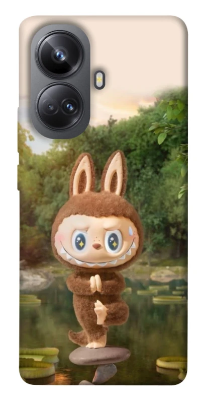 Чохол на Realme 10 Pro+ Labubu Yoga фото 1 з 1