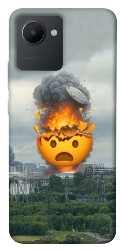 Чохол на Realme C30 Moscow never sleeps ver.2 фото 1 з 1