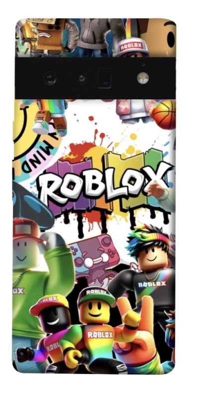 Чехол на Google Pixel 6 Pro Roblox Characters Collage фото 1 из 1
