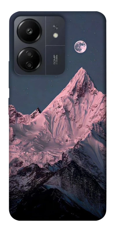 Чехол на Xiaomi Poco C65 Pink mountain фото 1 из 1